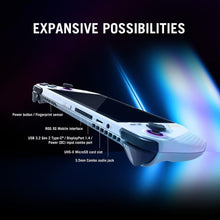 Buy ASUS,ASUS ROG Ally Handheld Gaming Console - 7" Full HD 120Hz Touchscreen AMD Ryzen Z1 Extreme, 16GB RAM, 512GB PCIe SSD, AMD Radeon Graphics, Windows 11, White - Gadcet UK | UK | London | Scotland | Wales| Near Me | Cheap | Pay In 3 | Video Game Consoles