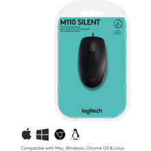 Buy Logitech,Logitech B110 Wired USB Mouse – Silent Click, Full-Size, Grey - Gadcet UK | UK | London | Scotland | Wales| Near Me | Cheap | Pay In 3 | Keyboard & Mouse