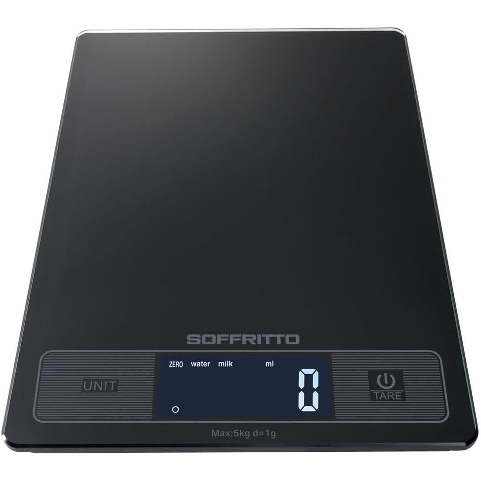 Buy Soffritto,Soffritto Black Tina II Digital Kitchen Scale - Gadcet UK | UK | London | Scotland | Wales| Near Me | Cheap | Pay In 3 | Digital Scales