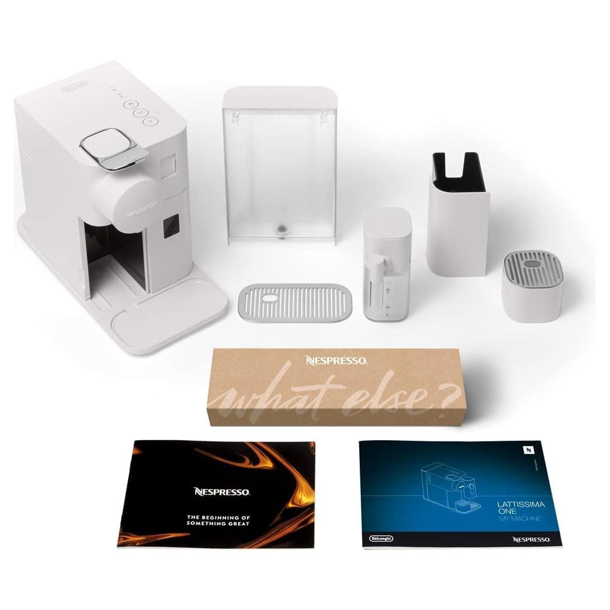 Buy De'Longhi,Nespresso Lattissima One Evo by De'Longhi, Automatic Coffee Maker, Single-Serve Capsule, Frothed Milk, Cappuccino & Latte, 1450W, White - Gadcet UK | UK | London | Scotland | Wales| Near Me | Cheap | Pay In 3 | Coffee Makers & Espresso Machines