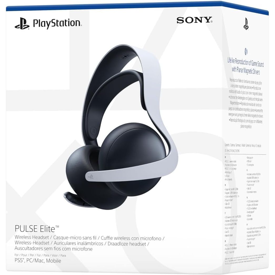 Buy Play station,PlayStation PULSE Elite Wireless Headset – AI Noise Rejection, White - Gadcet UK | UK | London | Scotland | Wales| Near Me | Cheap | Pay In 3 | Headphones & Headsets