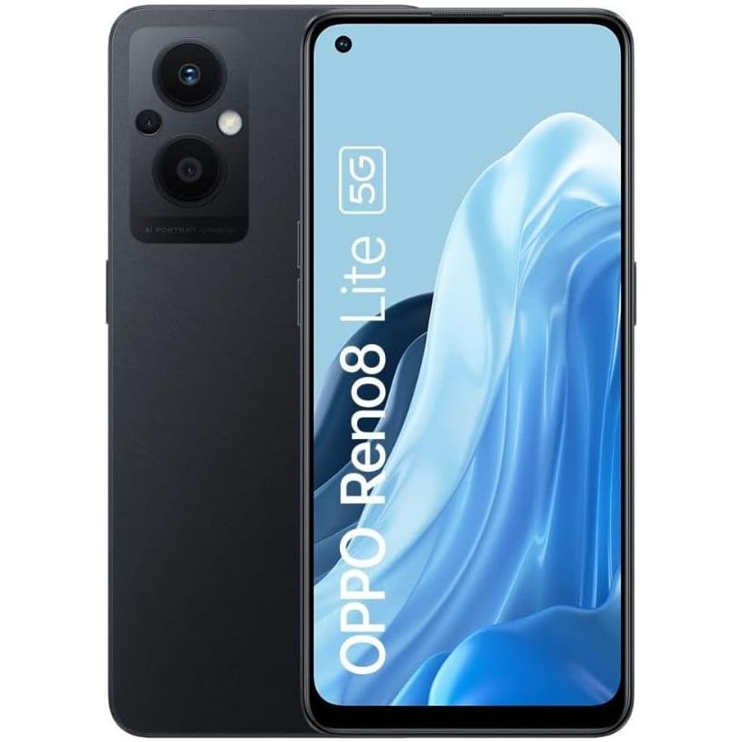 Buy Oppo,Oppo Reno8 Lite 128GB 8GB RAM Dual SIM Cosmic Black - Unlocked - Gadcet UK | UK | London | Scotland | Wales| Near Me | Cheap | Pay In 3 | Unlocked Mobile Phones