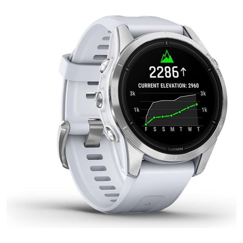 Buy Garmin,Garmin epix Pro Gen 2 (42mm) Premium Multisport GPS Smartwatch – AMOLED Display, Health & Training Features, Built-in Flashlight, 10-Day Battery Life, White - Gadcet UK | UK | London | Scotland | Wales| Near Me | Cheap | Pay In 3 | Smart Watches