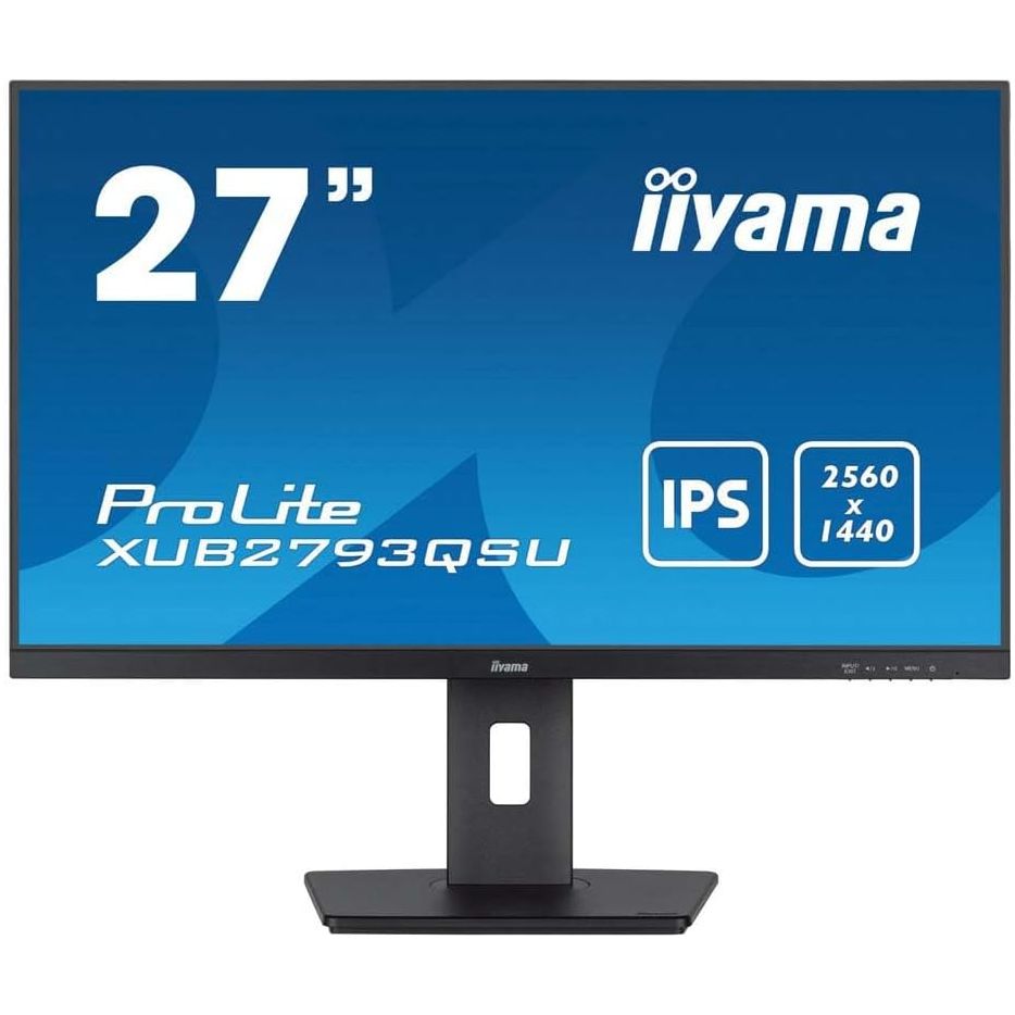 Buy iiyama,iiyama XUB2793QSU-B7 27" IPS Monitor – QHD 1440p, 100Hz, 1ms, AdaptiveSync, HDMI/DP, USB Hub, Height Adjustable - Gadcet UK | UK | London | Scotland | Wales| Near Me | Cheap | Pay In 3 | Computer Monitors