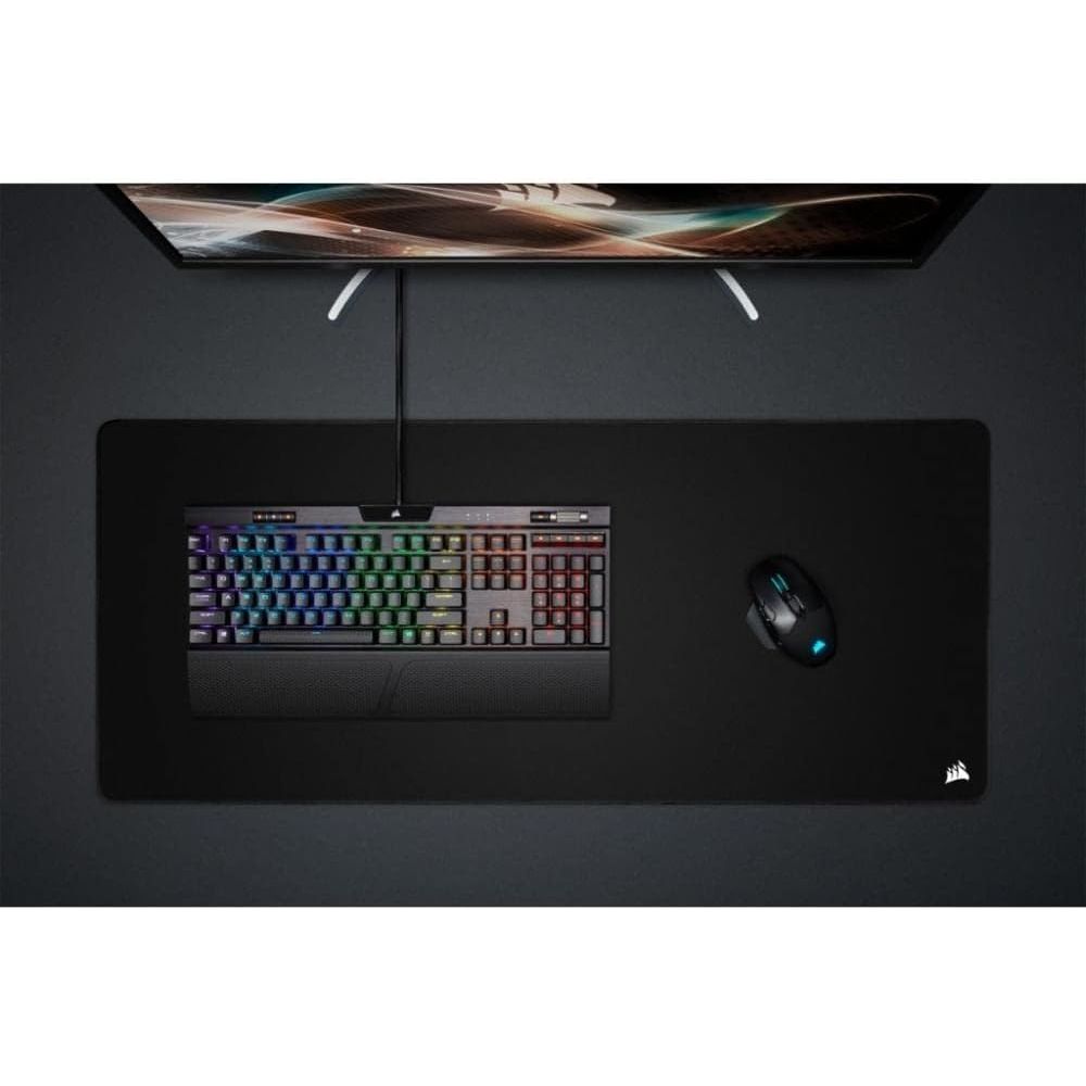 Buy Corsair,Corsair MM350 PRO XL Gaming Mouse Pad - Spill-Proof, Stain-Resistant, Micro-Weave Fabric, 93x40 cm, 4mm Thick, Anti-Fray Edges, Black - Gadcet UK | UK | London | Scotland | Wales| Near Me | Cheap | Pay In 3 | Mouse Pads