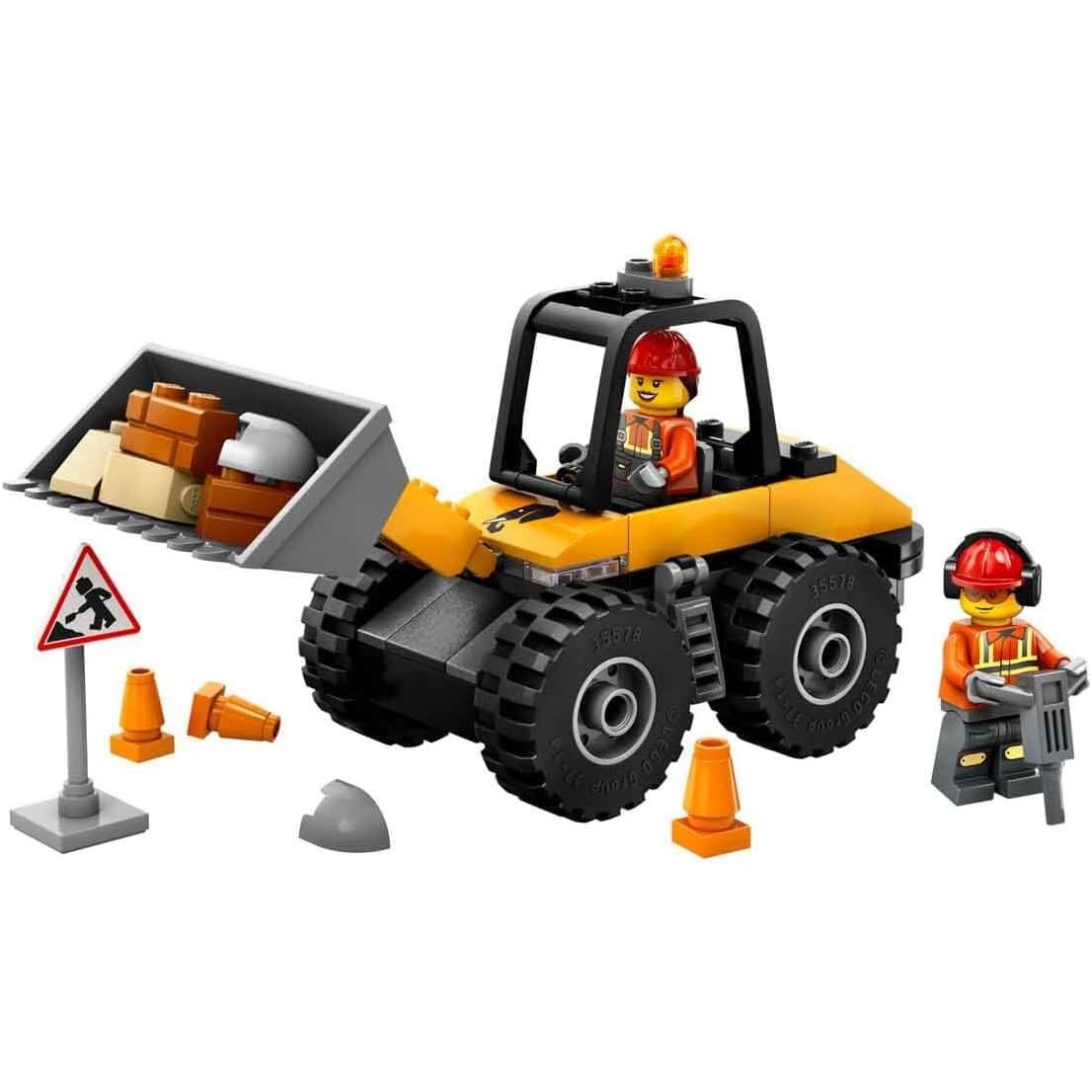 Buy LEGO,LEGO City Yellow Construction Wheel Loader Toy - Vehicle Building Set for Toddlers, 4+ Year Old Boys & Girls - Preschool Montessori Gift Ideas - Gadcet UK | UK | London | Scotland | Wales| Near Me | Cheap | Pay In 3 | Construction Set Toys