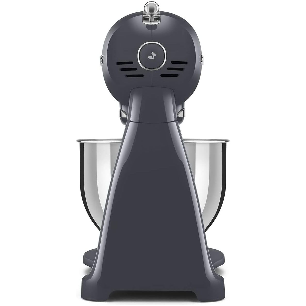 Buy Smeg,Smeg SMF03GRUK Full Colour Stand Mixer, Retro 50's Style with 4.8L Stainless Steel Bowl, Safety Lock, 10 Variable Speeds, 800W, Grey - Gadcet UK | UK | London | Scotland | Wales| Near Me | Cheap | Pay In 3 |