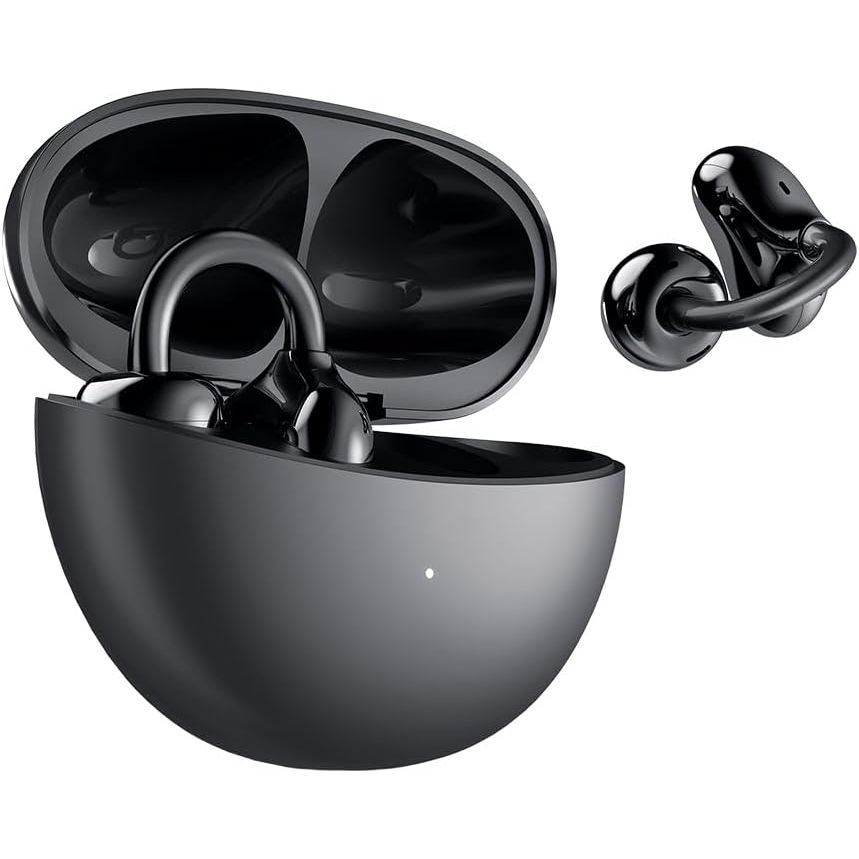 Buy HONOR,Honor Choice Earbuds Clip TWS Open Ear Earphones - Meteorite Black - Gadcet UK | UK | London | Scotland | Wales| Near Me | Cheap | Pay In 3 | In-Ear Headphones