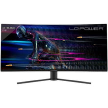 LC-Power 34" UWQHD Curved Gaming Monitor – 3440×1440, 100Hz, VA Panel, Adaptive Sync, RGB
