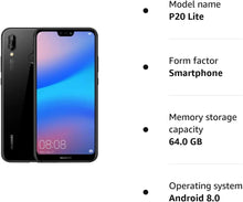 Buy Huawei,Huawei P20 Lite 4G 128GB Storage 4GB RAM Dual Sim - Black - Unlocked - Gadcet.com | UK | London | Scotland | Wales| Ireland | Near Me | Cheap | Pay In 3 | Mobile Phones