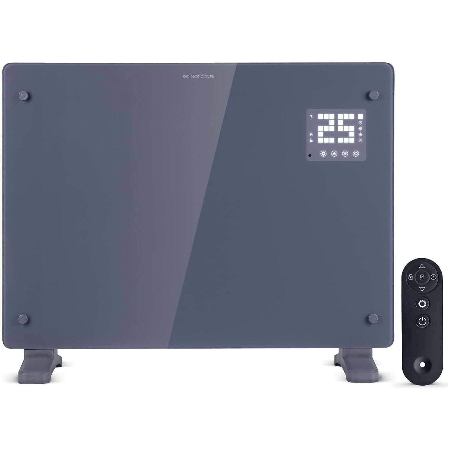 Buy Devola,Devola Wifi Enabled Smart Electric Glass Panel Heater 1500G | Wall Mounted Radiator & Free Standing Low Energy Heater, Works With Alexa | Lot 20 complaint, DVPW1500G (Grey) (1500, Watts) - Gadcet UK | UK | London | Scotland | Wales| Near Me | Cheap | Pay In 3 | Electronics