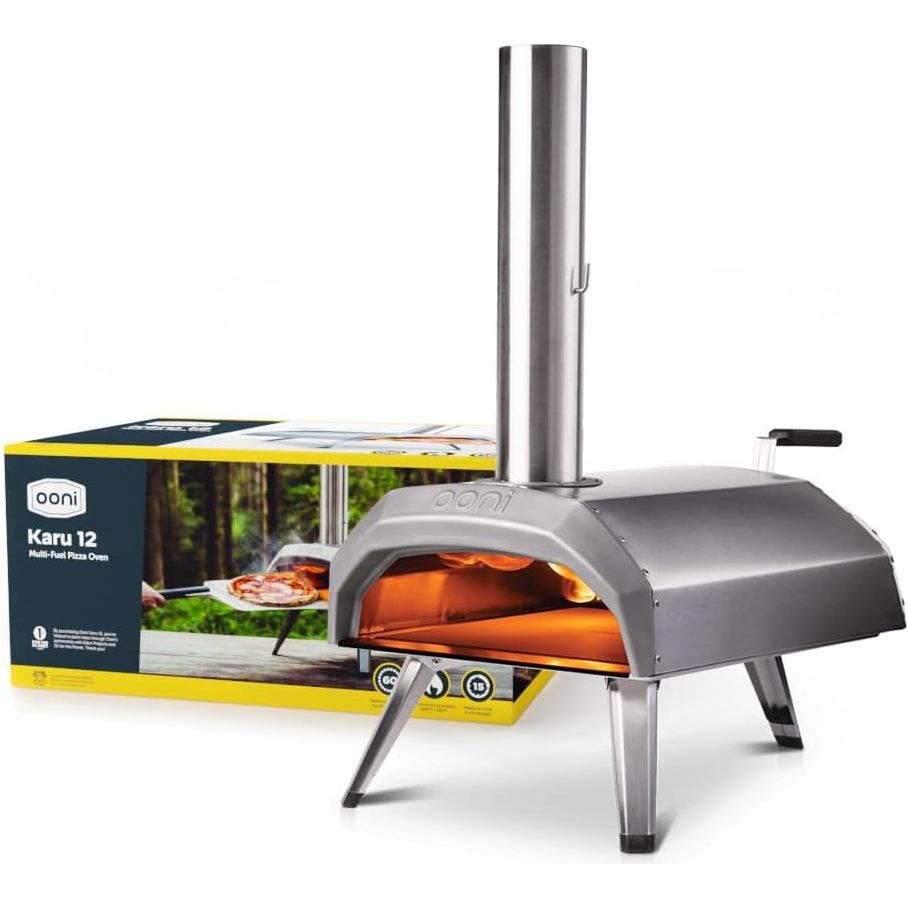 Buy Ooni,Ooni Karu 12 Multi-Fuel Outdoor Pizza Oven - Portable Wood & Gas Fired, Pizza Stone, Dual Fuel Countertop Pizza Maker - Gadcet UK | UK | London | Scotland | Wales| Near Me | Cheap | Pay In 3 | Kitchen Appliance