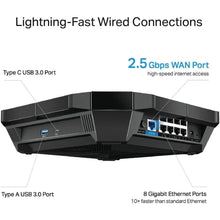 Buy TP-Link,TP-Link Archer AX6000 Next-Gen WiFi 6 Gigabit Dual Band Wireless Cable Router, WiFi Speed up to 4804Mbps/5GHz+1148Mbps/2.4GHz, 8 Gigabit LAN Ports, Ideal for Gaming Xbox/PS4/Steam & 4K/8K Streaming - Gadcet.com | UK | London | Scotland | Wales| Ireland | Near Me | Cheap | Pay In 3 | Network Cards & Adapters