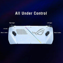 Buy ASUS,ASUS ROG Ally Handheld Gaming Console - 7" Full HD 120Hz Touchscreen AMD Ryzen Z1 Extreme, 16GB RAM, 512GB PCIe SSD, AMD Radeon Graphics, Windows 11, White - Gadcet UK | UK | London | Scotland | Wales| Near Me | Cheap | Pay In 3 | Video Game Consoles