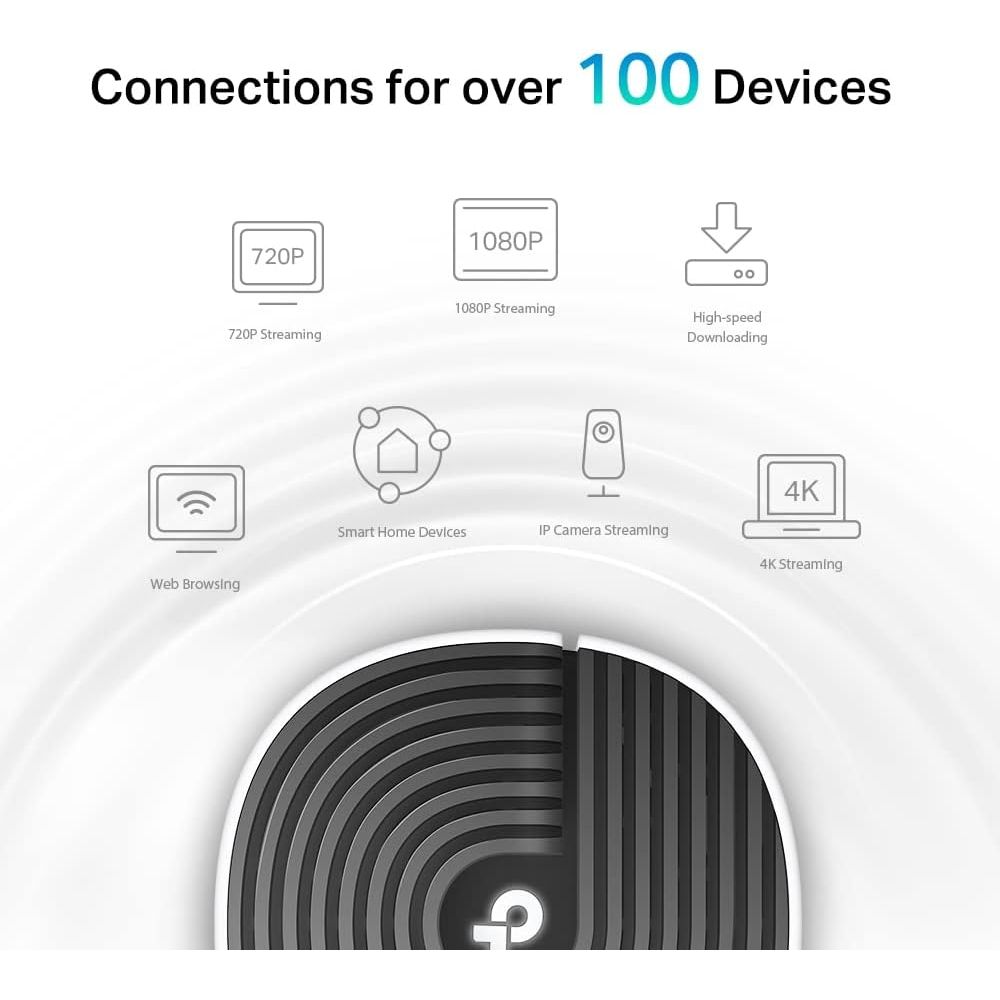 Buy TP-Link,TP-Link Deco S7 AC1900 Whole Mesh Wi-Fi System, Dual-Band with Gigabit Ports, Coverage up to 3,900 ft2, Connect up to 150 devices, 1.2 GHz CPU, Work with Amazon Alexa, Parental Controls, Pack of 2 - Gadcet UK | UK | London | Scotland | Wales| Near Me | Cheap | Pay In 3 | Network Cards & Adapters