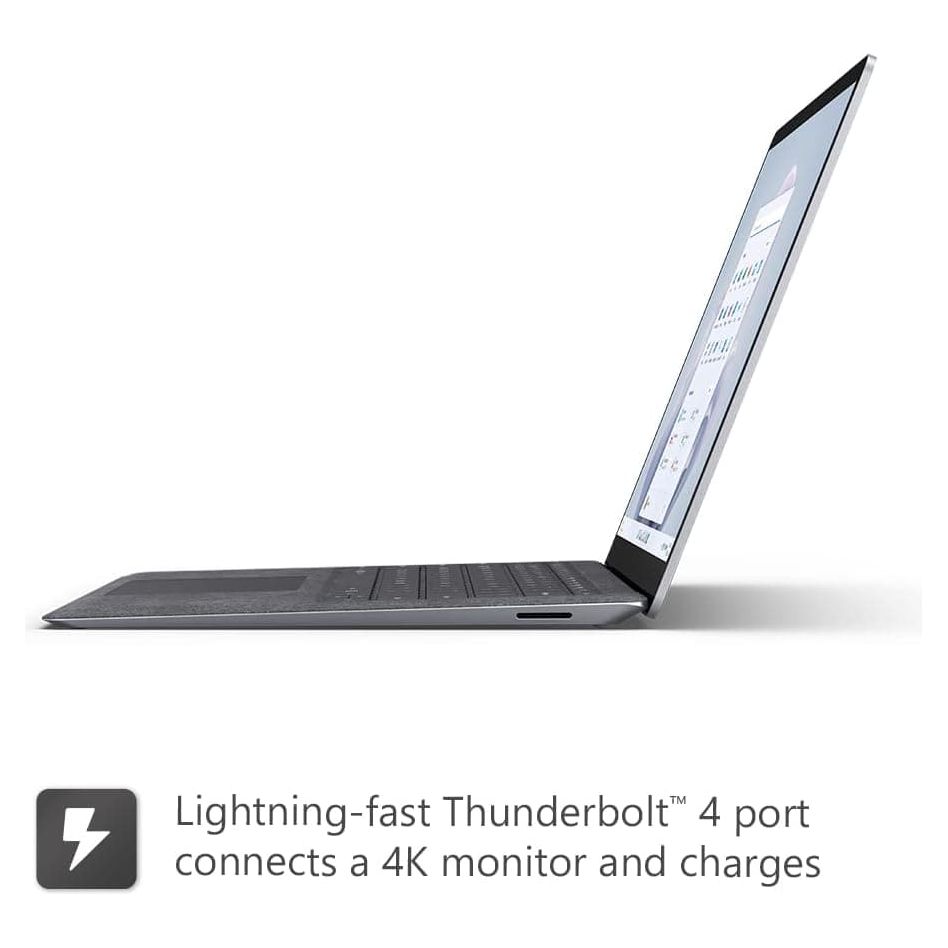 Buy Microsoft,Microsoft Surface Laptop 5 - 13.5" Touchscreen, Intel Core i5, 8GB RAM, 512GB SSD, Windows 11 Home, Silver (2022, UK Plug) - Gadcet UK | UK | London | Scotland | Wales| Near Me | Cheap | Pay In 3 | Laptops