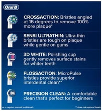 Buy Oral-B,Oral B Toothbrush Crossaction Pro 570 3D White - Gadcet UK | UK | London | Scotland | Wales| Ireland | Near Me | Cheap | Pay In 3 | Health & Beauty