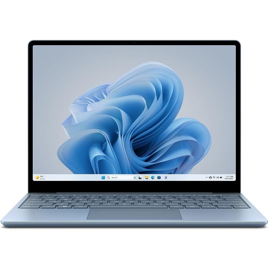 Buy Microsoft,Microsoft Surface Laptop Go 3 (2023), Ultra-Thin 12.4” Touchscreen, Intel Core i5, 8GB RAM, 256GB SSD, Windows 11 Home, Ice Blue - Gadcet UK | UK | London | Scotland | Wales| Near Me | Cheap | Pay In 3 | Laptops
