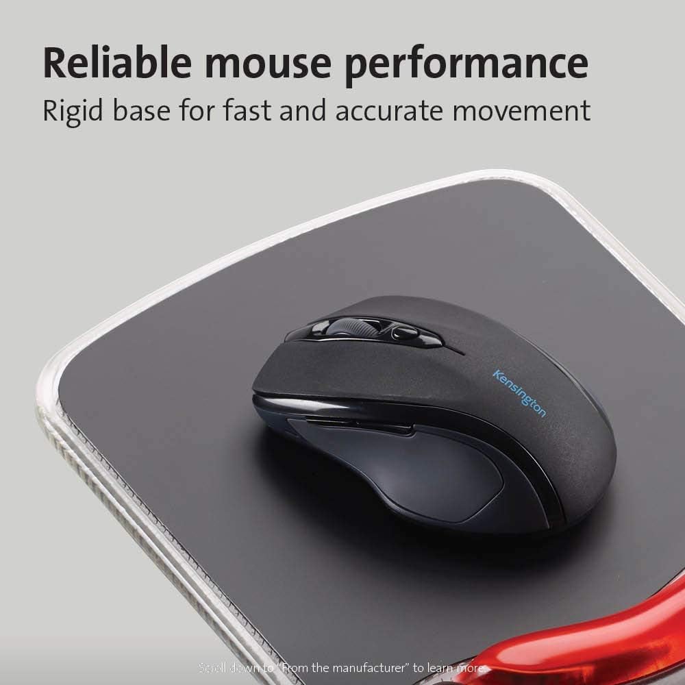 Buy Kensington,Kensington Ergonomic Duo Gel Mouse Mat with Wrist Support – Red/Black (62402), Compatible with Laser & Optical Mice for PC, Laptop, Office, Gaming - Gadcet UK | UK | London | Scotland | Wales| Near Me | Cheap | Pay In 3 | Mouse Pads