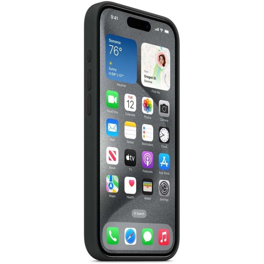 Buy Apple,Apple iPhone 15 Pro Silicone Case with MagSafe - Black - Gadcet UK | UK | London | Scotland | Wales| Near Me | Cheap | Pay In 3 | Mobile Phone Cases