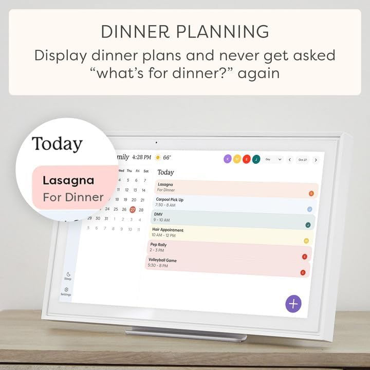 Buy Skylight,Skylight Calendar 15-inch Digital Calendar & Chore Chart – Smart Touchscreen Interactive Display - Gadcet UK | UK | London | Scotland | Wales| Near Me | Cheap | Pay In 3 | Desk Calendars