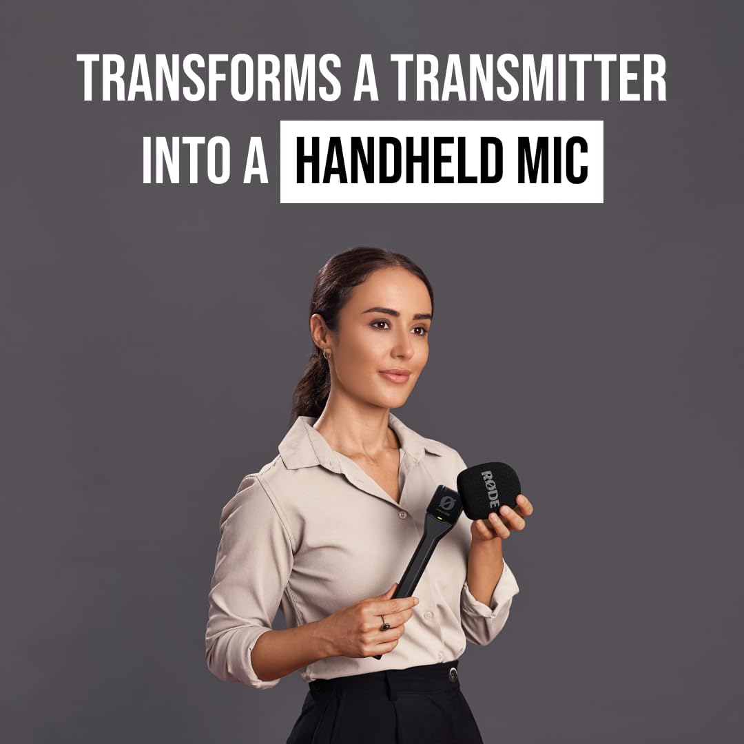 Buy RØDE,RØDE Interview GO Handheld Adapter for Wireless GO Microphone System - Gadcet UK | UK | London | Scotland | Wales| Near Me | Cheap | Pay In 3 | Microphone Accessories