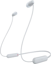 Buy Sony,Sony WI-C100 Wireless In-ear Headphones - Up to 25 hours of battery life - Water resistant - White - Gadcet UK | UK | London | Scotland | Wales| Ireland | Near Me | Cheap | Pay In 3 | Earphones