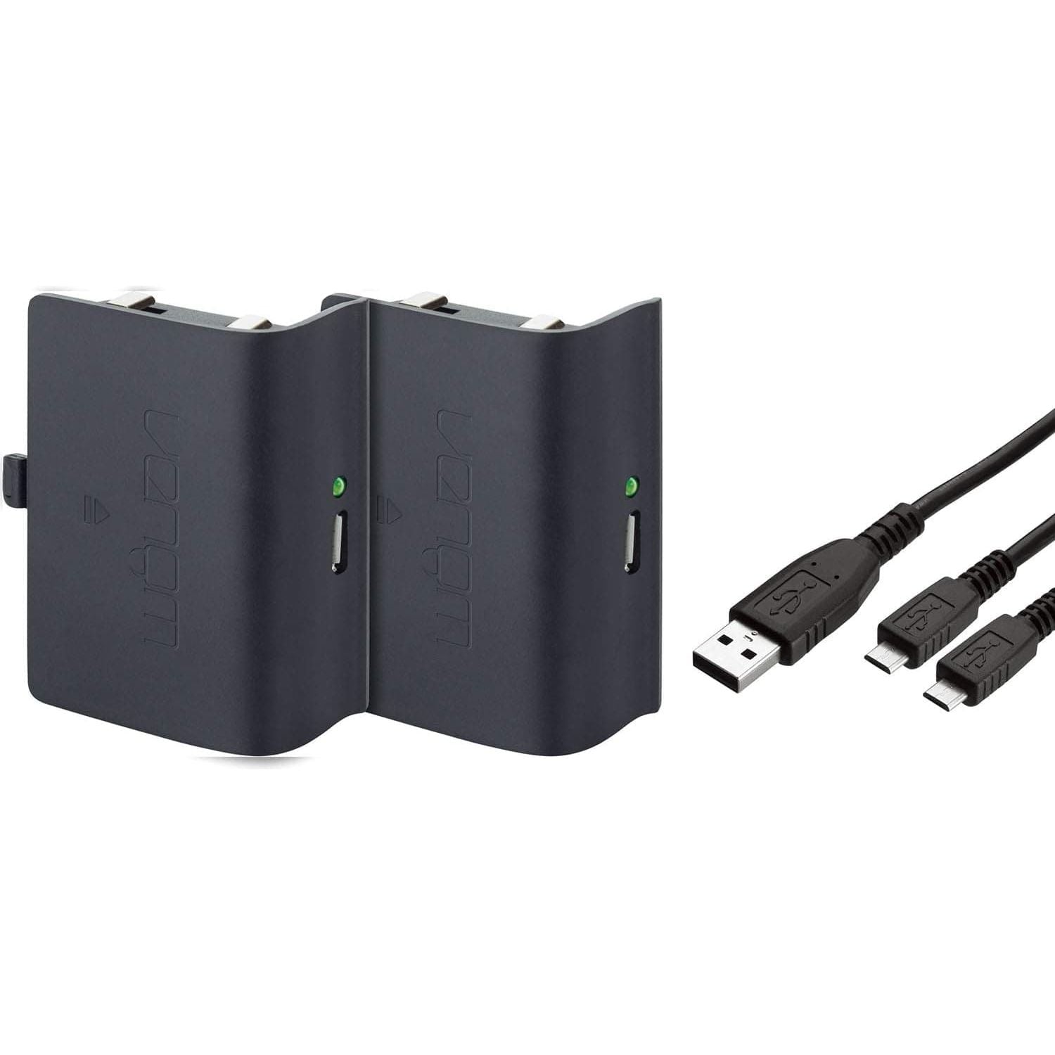 Buy Venom,Venom Xbox One Rechargeable Battery Twin Pack: Black (Xbox One) - Gadcet UK | UK | London | Scotland | Wales| Near Me | Cheap | Pay In 3 | Video Game Console Accessories