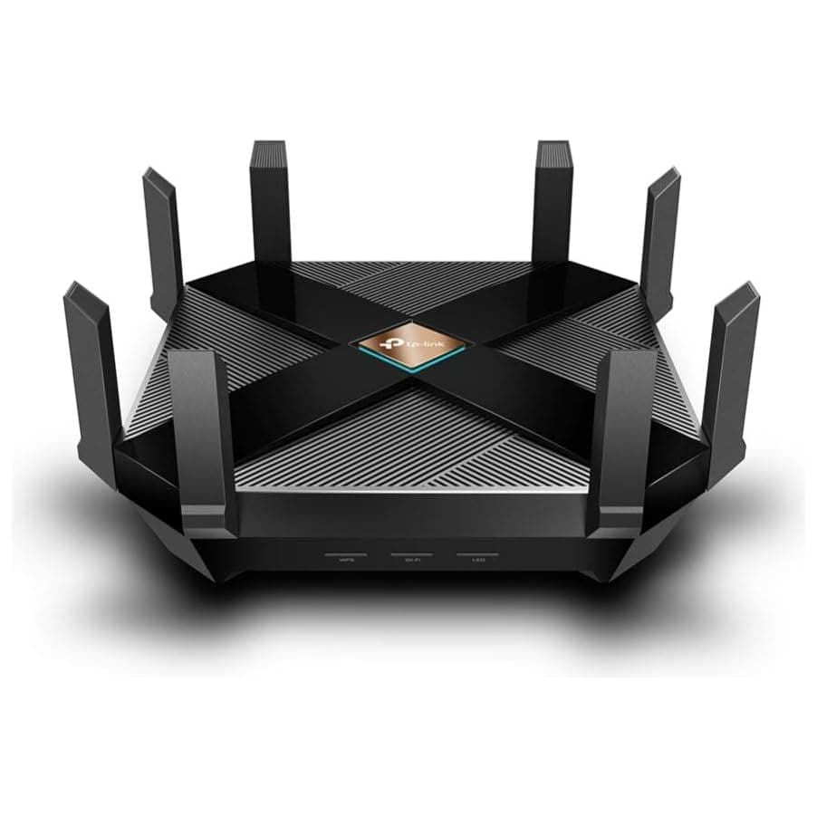 Buy TP-Link,TP-Link Archer AX6000 Next-Gen WiFi 6 Gigabit Dual Band Wireless Cable Router, WiFi Speed up to 4804Mbps/5GHz+1148Mbps/2.4GHz, 8 Gigabit LAN Ports, Ideal for Gaming Xbox/PS4/Steam & 4K/8K Streaming - Gadcet.com | UK | London | Scotland | Wales| Ireland | Near Me | Cheap | Pay In 3 | Network Cards & Adapters