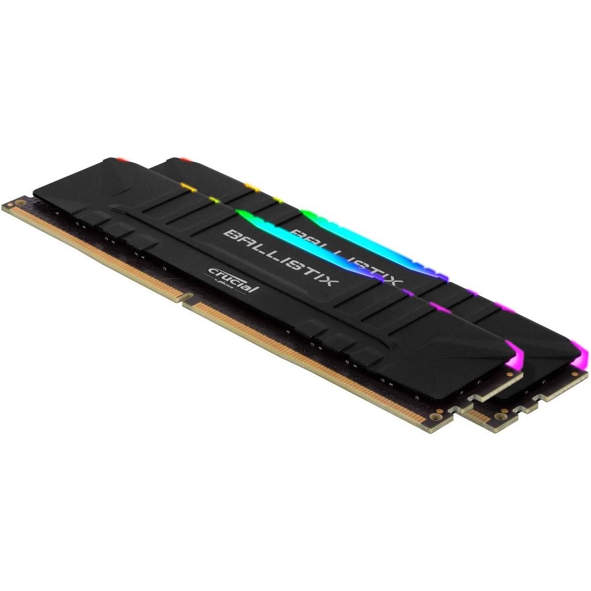 Buy Crucial,Crucial Ballistix RGB 16GB DDR4 3000MHz Desktop Gaming Memory Kit – 2 x 8GB, CL15, Black, BL2K8G30C15U4BL - Gadcet UK | UK | London | Scotland | Wales| Near Me | Cheap | Pay In 3 | RAM