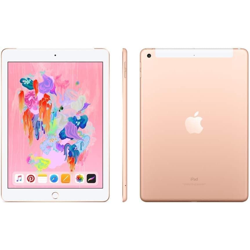 Buy Apple,Apple iPad (6th Gen) - 9.7 Inch - 32GB Storage - Wi-Fi + Cellular - Gold - Unlocked - Gadcet UK | UK | London | Scotland | Wales| Ireland | Near Me | Cheap | Pay In 3 | Tablet Computers