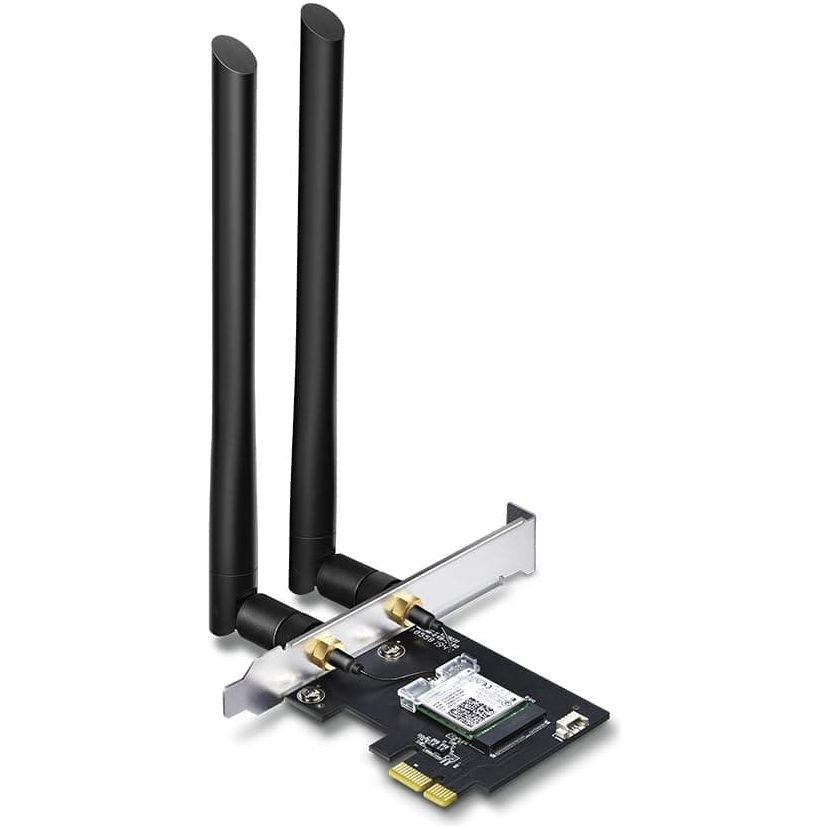 Buy TP-Link,TP-LINK Ac1200 Dual Band Wi-Fi Bluetooth 4.2 Pci Express Adapter - Black - Gadcet UK | UK | London | Scotland | Wales| Ireland | Near Me | Cheap | Pay In 3 | Network Cards & Adapters