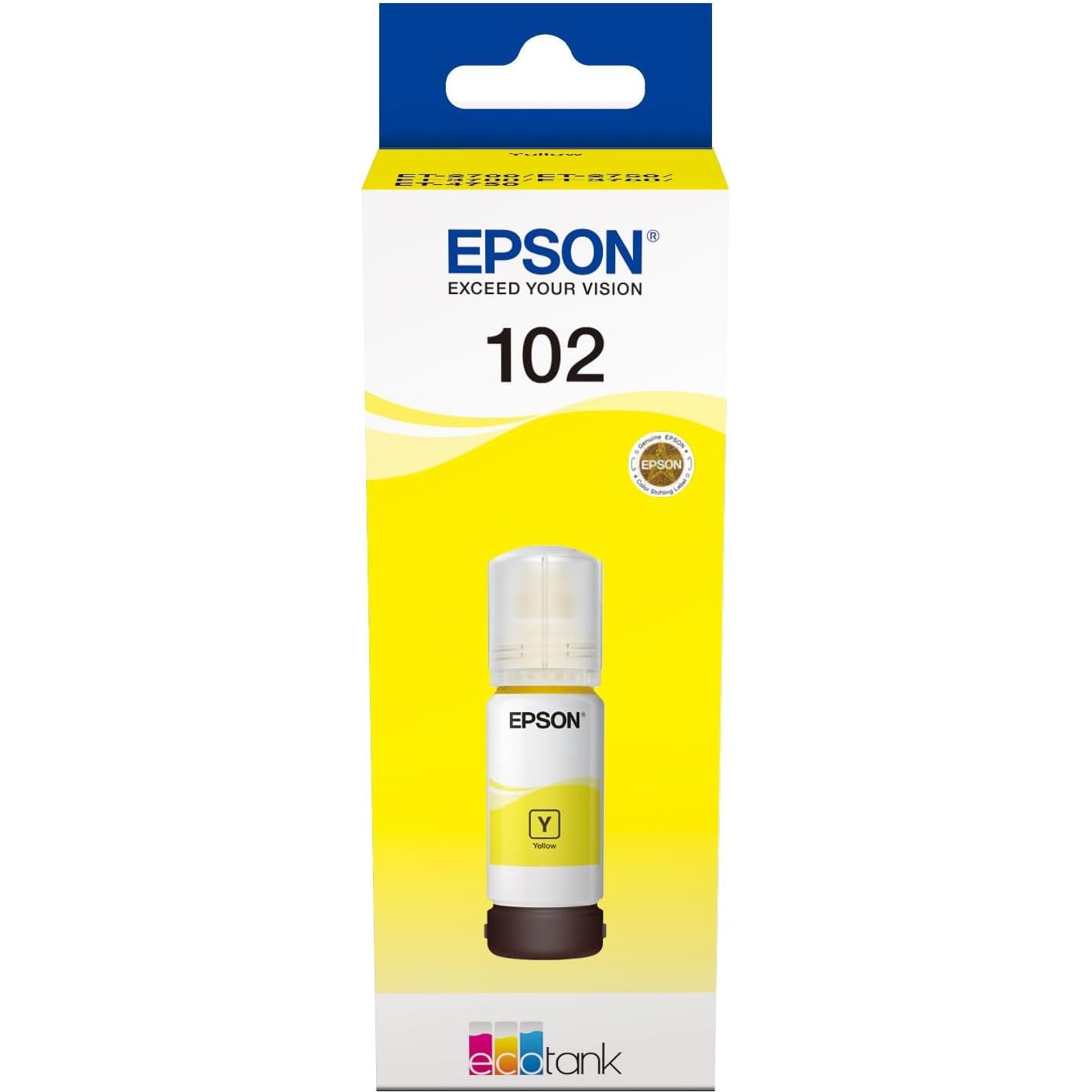 Buy Epson,Epson EcoTank 102 Yellow Genuine Ink Bottle - Pack of 1 - Gadcet UK | UK | London | Scotland | Wales| Near Me | Cheap | Pay In 3 | Toner & Inkjet Cartridges