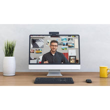 Logitech C925-E Business Webcam – 1080p HD, Autofocus, Light Correction, Privacy Shade, Black
