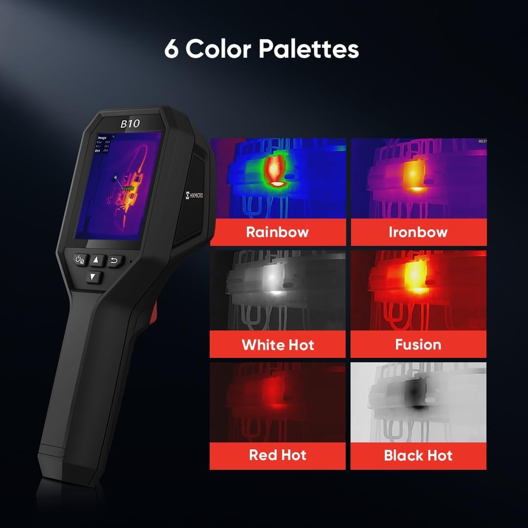 Buy HIKMICRO,HIKMICRO B10 Thermal Imaging Camera, 256x192 IR Resolution, 2MP Visual Camera, 3.2" LCD, IP54, -20°C to 550°C - Gadcet UK | UK | London | Scotland | Wales| Near Me | Cheap | Pay In 3 | Thermal Imaging Cameras
