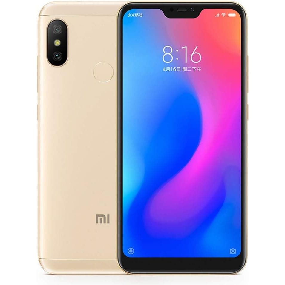 Buy Xiaomi,Xiaomi Mi A2 Lite - 4G - 64GB Storage - 4GB RAM - Dual SIM - Gold - Unlocked - Gadcet UK | UK | London | Scotland | Wales| Ireland | Near Me | Cheap | Pay In 3 | Unlocked Mobile Phones