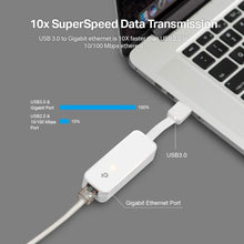 Buy TP-Link,TP-Link UE300 USB 3.0 to Gigabit Ethernet Adapter – USB to RJ45 LAN, Plug & Play, Compatible with Windows, MacOS & Linux - Gadcet UK | UK | London | Scotland | Wales| Near Me | Cheap | Pay In 3 | Adapters