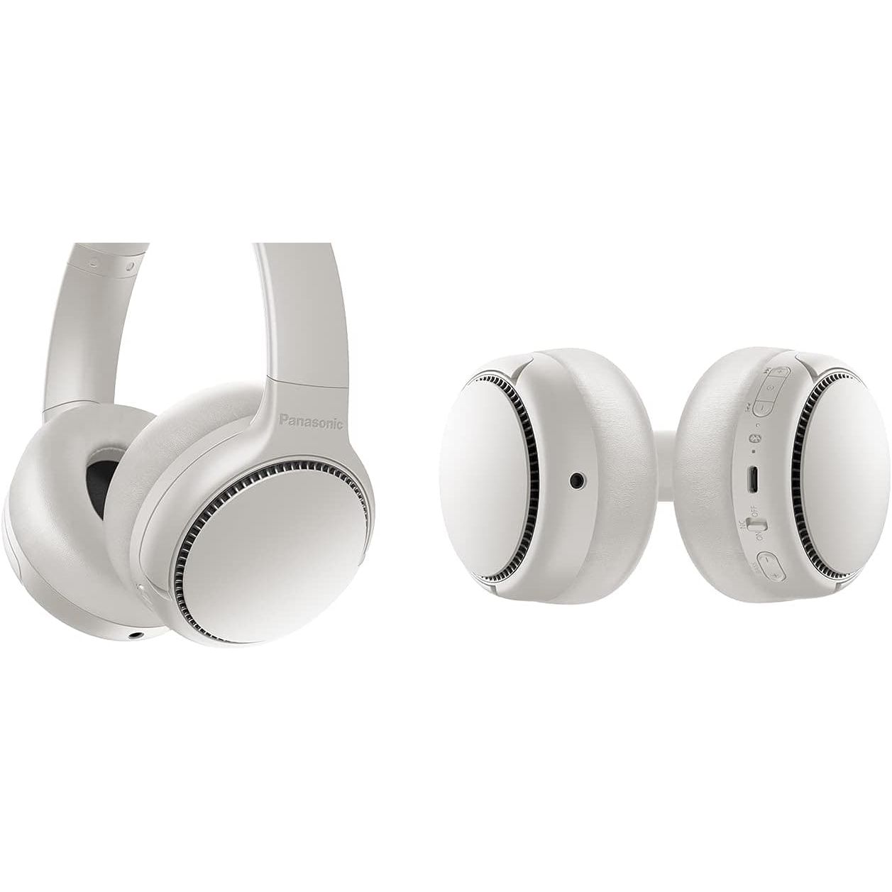 Buy Panasonic,Panasonic RB-M700BE-C - Deep Bass Wireless Overhead Headphones with Active Noise Cancelling - Cream - Gadcet UK | UK | London | Scotland | Wales| Ireland | Near Me | Cheap | Pay In 3 | Headphones