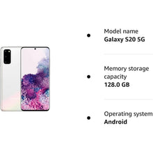 Buy Samsung,Samsung Galaxy S20 5G 128GB White Unlocked - Gadcet UK | UK | London | Scotland | Wales| Near Me | Cheap | Pay In 3 | Unlocked Mobile Phones