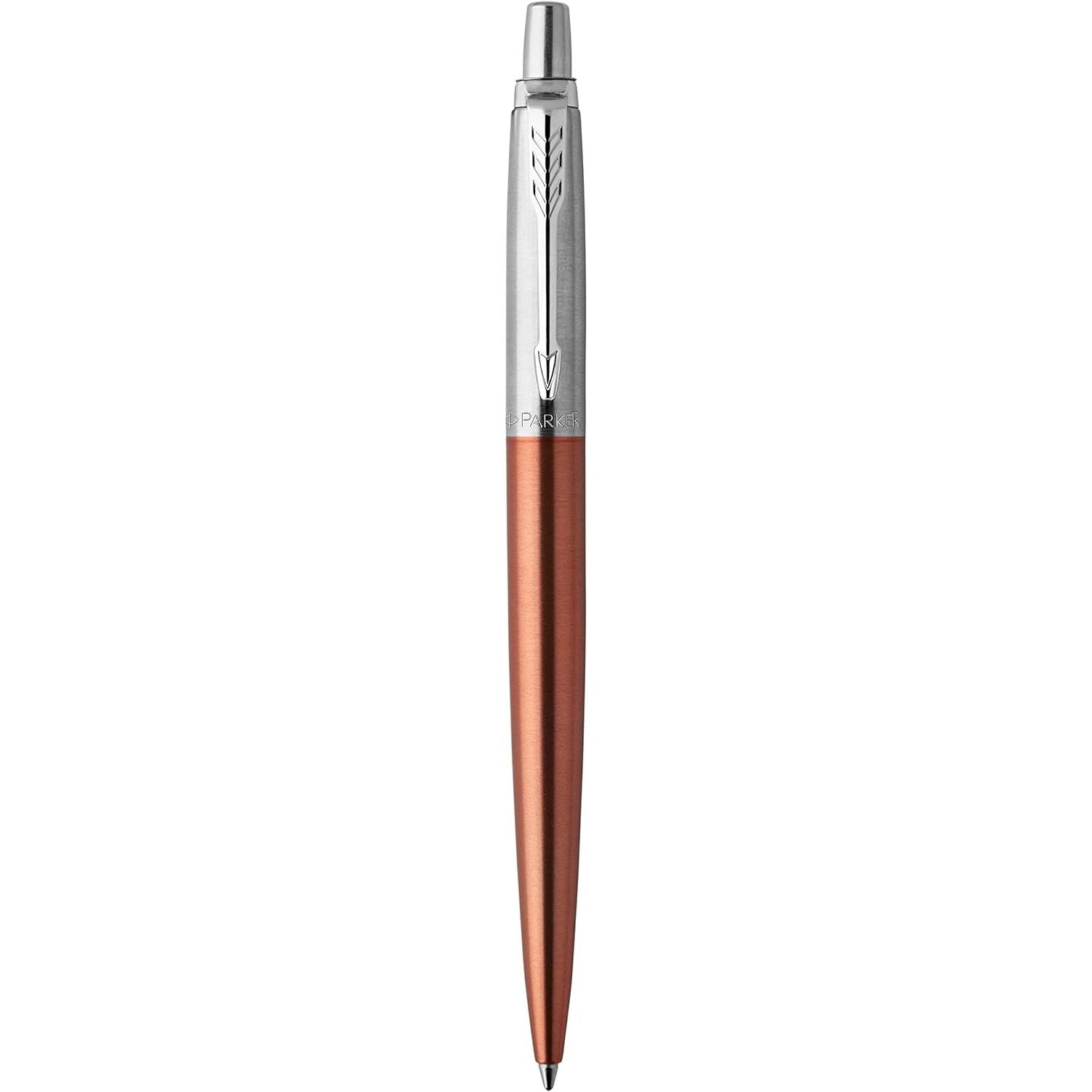 Buy Parker,Parker Jotter Ballpoint Pen – Chelsea Orange with Chrome Trim – Medium Point – Blue Ink - Gadcet UK | UK | London | Scotland | Wales| Near Me | Cheap | Pay In 3 | Ballpoint Pens