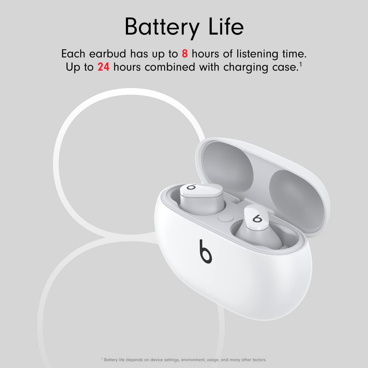 Buy Cashify Tech Ltd,Beats Studio Buds True Wireless Bluetooth In-Ear Headphones with Active Noise Cancelling - White - Gadcet UK | UK | London | Scotland | Wales| Near Me | Cheap | Pay In 3 | Headphones & Headsets