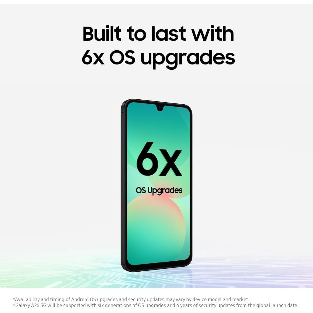 Buy Samsung,Samsung Galaxy A26 5G Dual SIM – 256GB, 8GB RAM, White, Unlocked - Gadcet UK | UK | London | Scotland | Wales| Near Me | Cheap | Pay In 3 | Mobile & Smart Phones