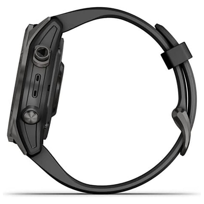 Buy Garmin,Garmin Fenix 7S Sapphire Solar - Carbon Grey DLC Titanium with Black Band - Gadcet UK | UK | London | Scotland | Wales| Near Me | Cheap | Pay In 3 | Smart Watches