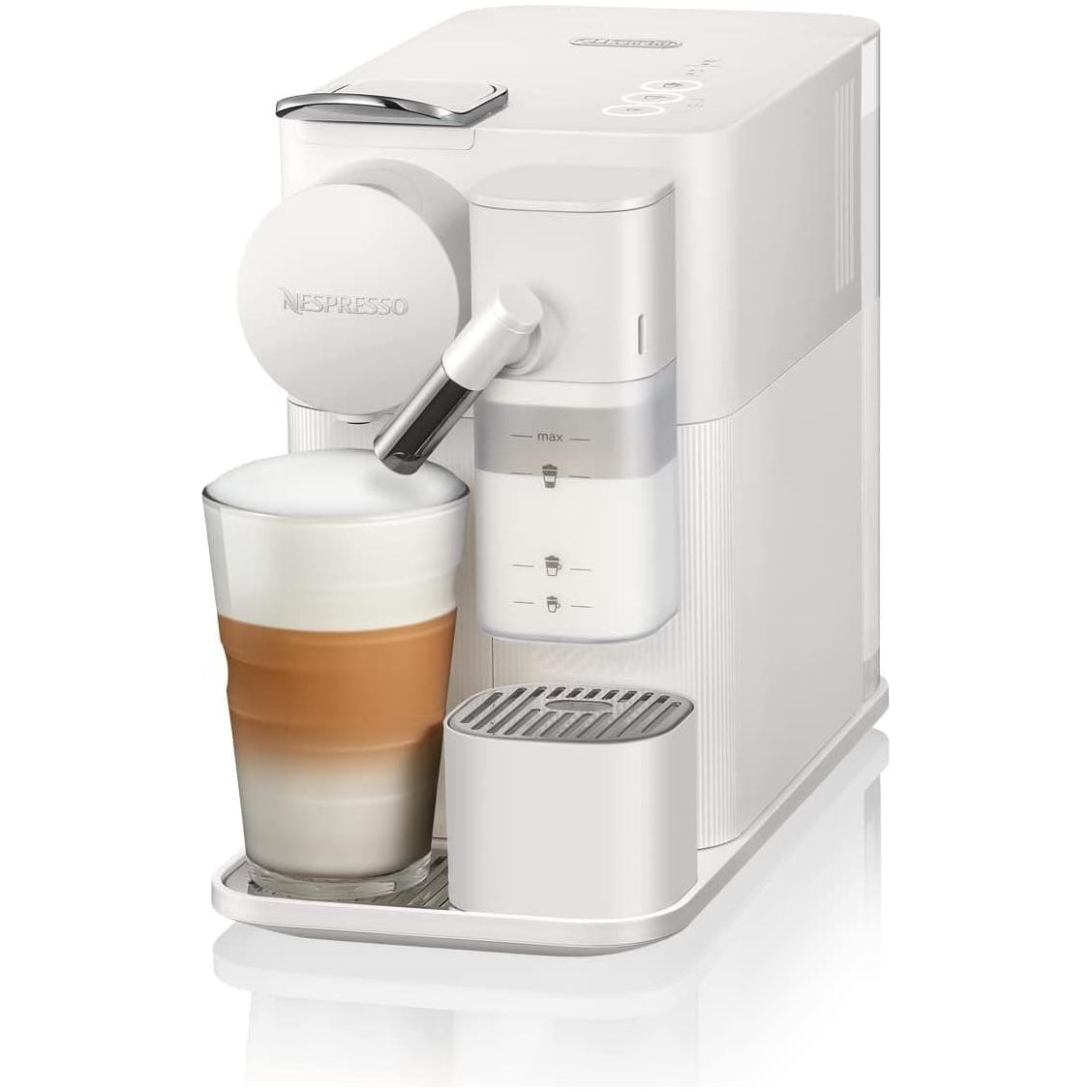 Buy De'Longhi,Nespresso Lattissima One Evo by De'Longhi, Automatic Coffee Maker, Single-Serve Capsule, Frothed Milk, Cappuccino & Latte, 1450W, White - Gadcet UK | UK | London | Scotland | Wales| Near Me | Cheap | Pay In 3 | Coffee Makers & Espresso Machines