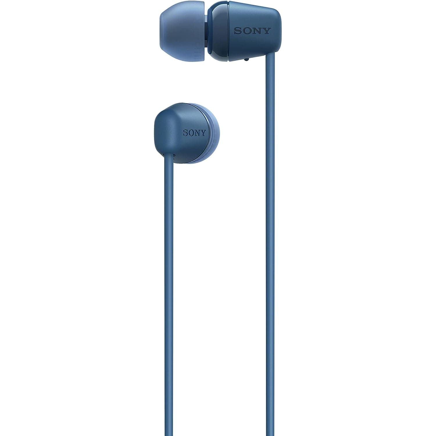 Buy Sony,Sony WI-C100 Wireless In-ear Headphones - Up to 25 hours of battery life - Water resistant - Blue - Gadcet UK | UK | London | Scotland | Wales| Ireland | Near Me | Cheap | Pay In 3 | Earphones
