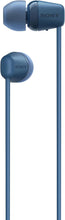 Buy Sony,Sony WI-C100 Wireless In-ear Headphones - Up to 25 hours of battery life - Water resistant - Blue - Gadcet UK | UK | London | Scotland | Wales| Ireland | Near Me | Cheap | Pay In 3 | Earphones
