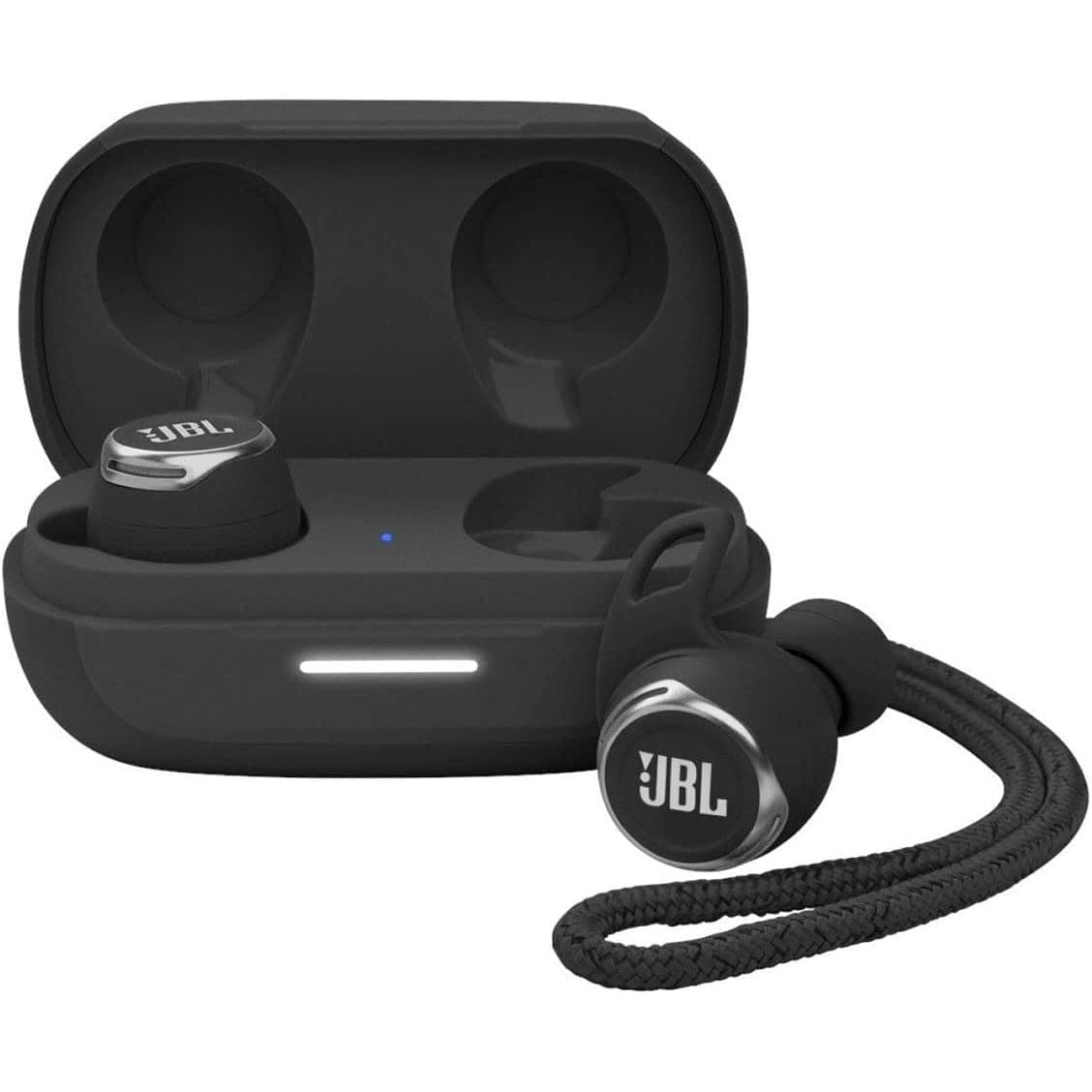 Buy JBL,JBL Reflect Flow Pro Wireless In-Ear Headphones - Bluetooth sport headphones with Adaptive Noise Cancelling technology, complete with charging case - Black - Gadcet UK | UK | London | Scotland | Wales| Ireland | Near Me | Cheap | Pay In 3 | Headphones & Headsets