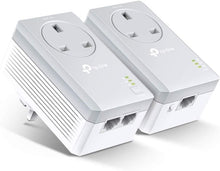 Buy TP-Link,TP-Link AV600 2-Port Passthrough Powerline Starter Kit TL-PA4022P - White/Grey - Gadcet UK | UK | London | Scotland | Wales| Ireland | Near Me | Cheap | Pay In 3 | Office Supplies