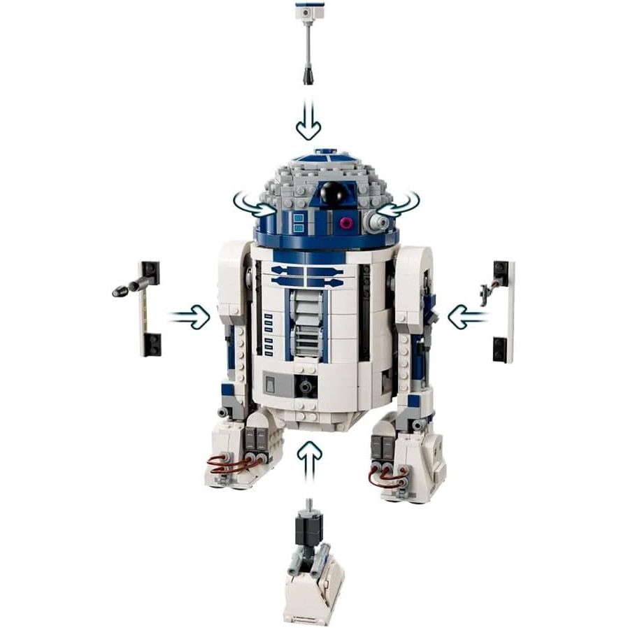 Buy LEGO,LEGO Star Wars 75379 R2-D2 Building Toy – Play & Display Droid Figure with Darth Malak Minifigure - Gadcet UK | UK | London | Scotland | Wales| Near Me | Cheap | Pay In 3 | Construction Set Toys