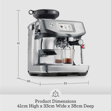 Sage Barista Touch Impress – Bean-to-Cup Coffee Machine with Grinder, Milk Frother, Cold Brew, 14 Presets, Touchscreen, 1700W, Stainless Steel